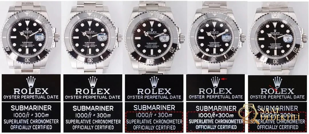 RXF Factory Rolex siyah Submariner: orijinalle karşılaştırınca piyasadaki büyük fabrika versiyonlarını geçebilir mi? - Kadran Detayı ve Bezel İşçiliği