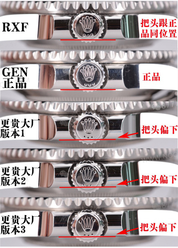 RXF Factory Rolex siyah Submariner: orijinalle karşılaştırınca piyasadaki büyük fabrika versiyonlarını geçebilir mi? — 3. fotoğraf