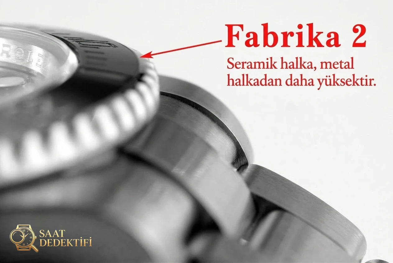 RXF Factory Rolex siyah Submariner: orijinalle karşılaştırınca piyasadaki büyük fabrika versiyonlarını geçebilir mi? - Bilezik Bakla Ayrımı ve Pim Yapısı