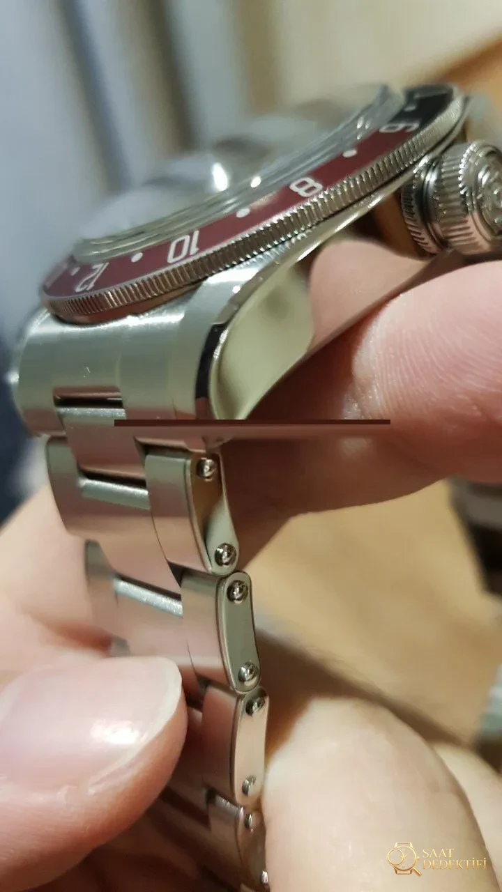 Saat dostumuzun paylaşımı: ZF Factory Tudor Black Bay kırmızı-mavi cola bezel M79830 Greenwich GMT Basel World 2018 replika saat - orijinal karşılaştırmalı incelemesi - Makro Kadran ve İndeks İşçiliği