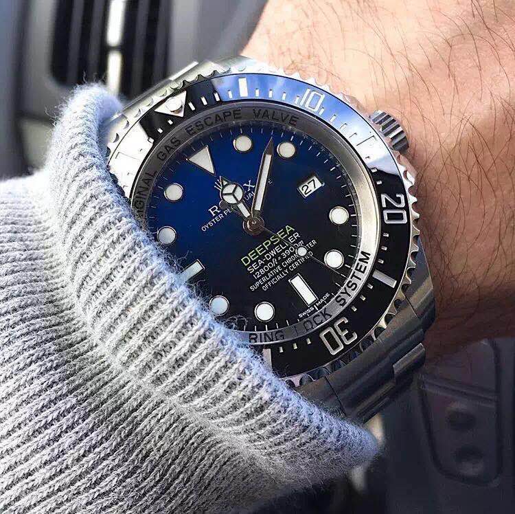 Kol Üstünde Rolex D-Blue