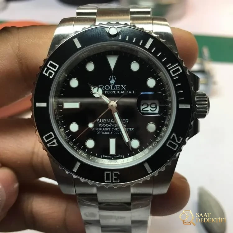 Siyah Submariner 40mm