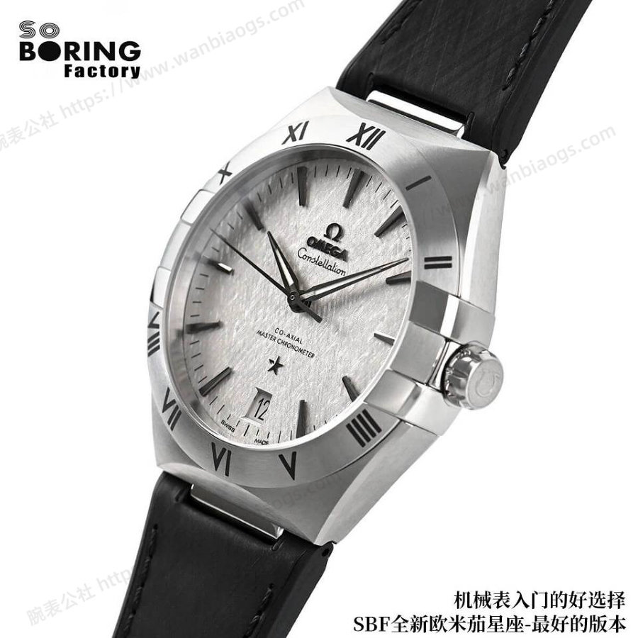SBF Factory Omega 2022 en iyi versiyon Constellation serisi 41 MM saat — 7. fotoğraf