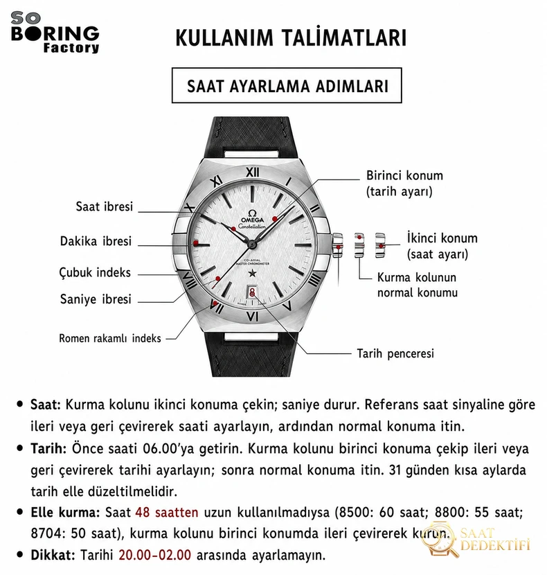 SBF Factory Omega 2022 en iyi versiyon Constellation serisi 41 MM saat - Bilekte Duruş ve Kasa Orantısı