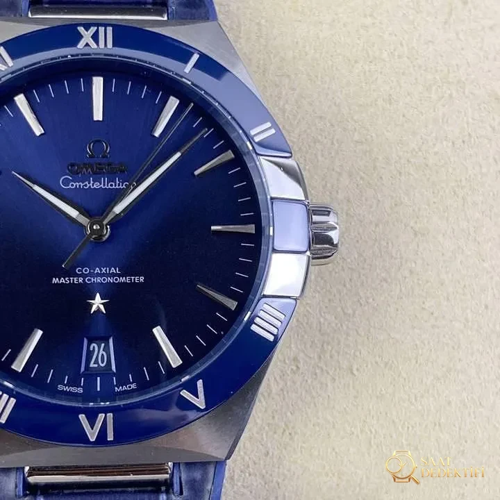 SBF Factory Omega Constellation beşinci nesil 41 mm işçilik incelemesi - Kasa Profili ve Kurma Kolu İncelemesi