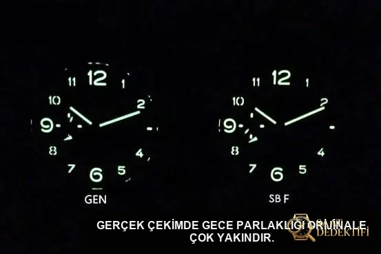 SBF Panerai 441 (eski VS Factory) entegre mekanizma yükseltmesi ve gerçek güç rezervi penceresi - Cam Yansıma Önleyici (AR) Kaplama
