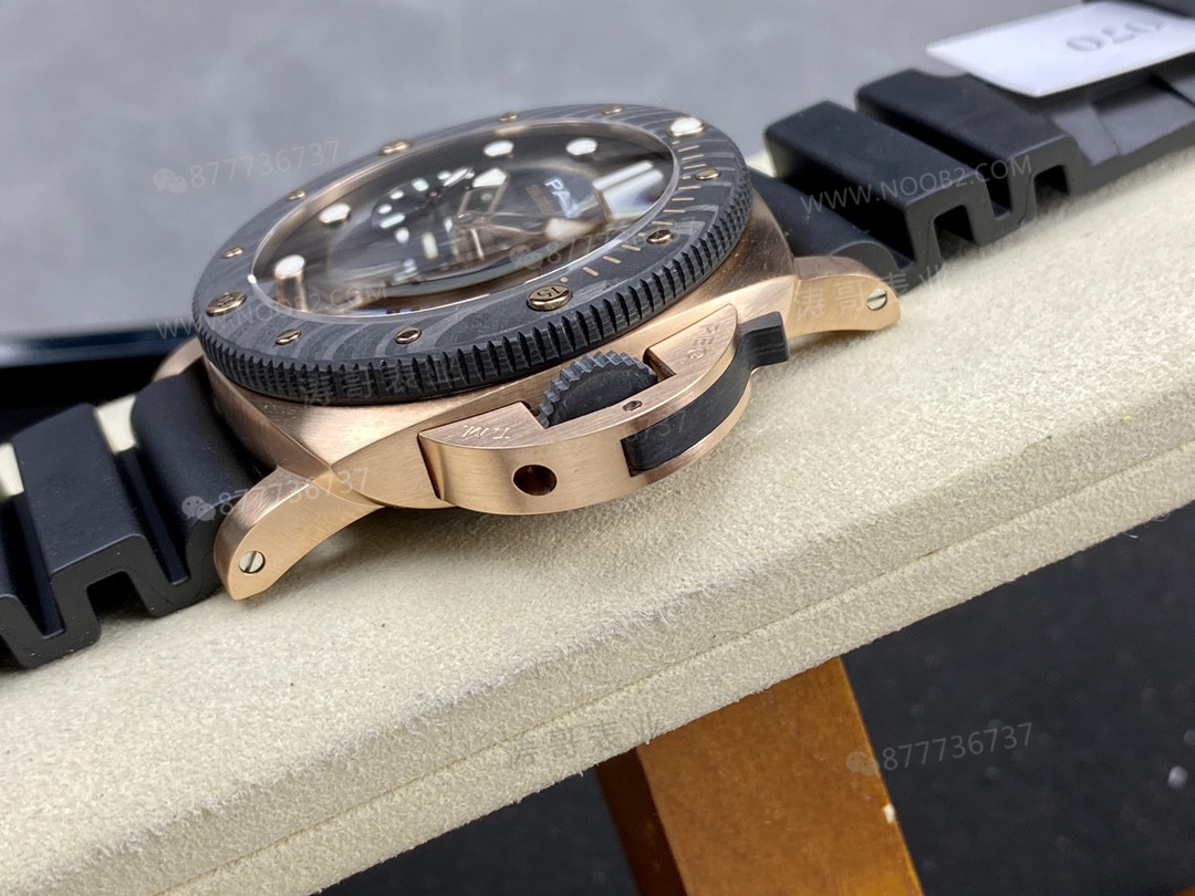 SBF (VS Factory) Panerai 1070 roze altın ve karbon fiber ilk bakışta sahte durur mu? — 6. fotoğraf