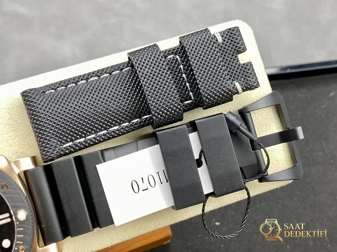 SBF (VS Factory) Panerai 1070 roze altın ve karbon fiber ilk bakışta sahte durur mu? - Bilekte Duruş ve Kasa Orantısı