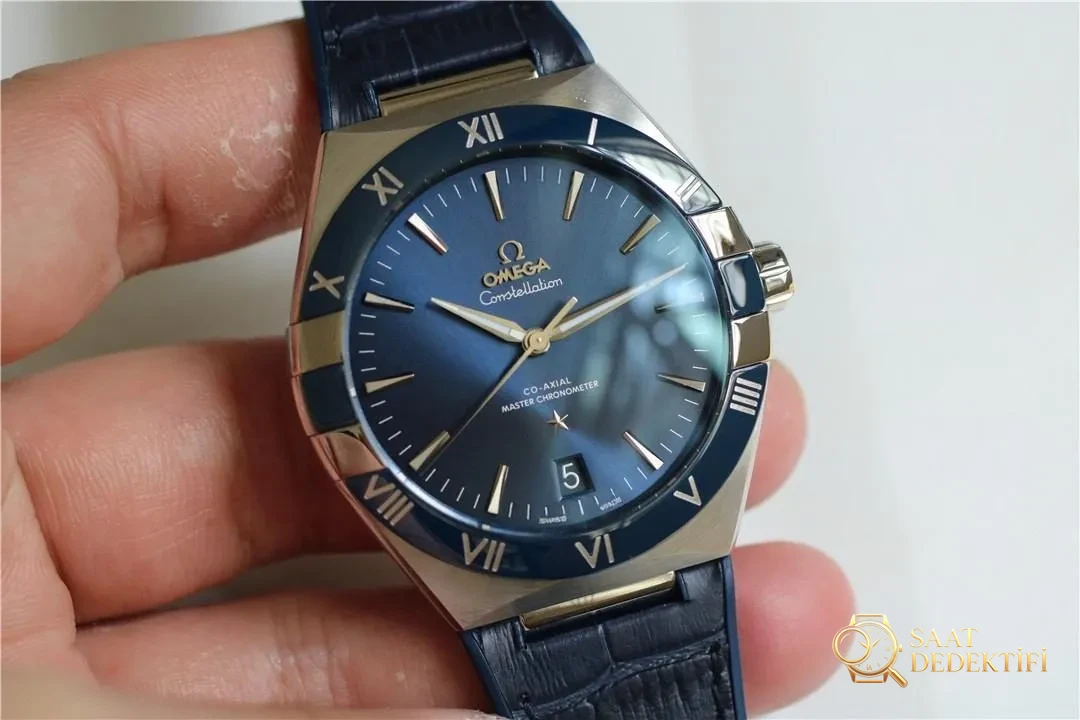 SBF yani VS Factory Omega Constellation 41 mm işçiliğiyle bir sürü küçük fabrikayı fersah geride bırakıyor - Kasa Profili ve Kurma Kolu İncelemesi
