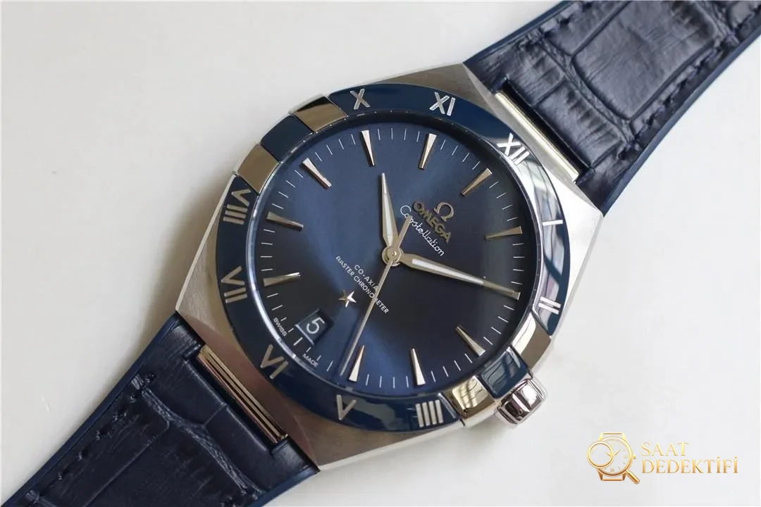 SBF yani VS Factory Omega Constellation 41 mm işçiliğiyle bir sürü küçük fabrikayı fersah geride bırakıyor - Bilezik, Toka ve Klips Mekanizması
