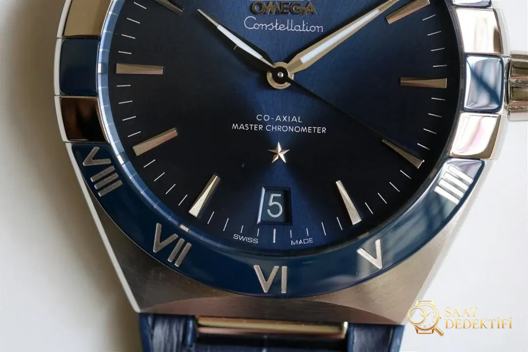 SBF yani VS Factory Omega Constellation 41 mm işçiliğiyle bir sürü küçük fabrikayı fersah geride bırakıyor - Fosfor ve Super-LumiNova Gece Görünümü