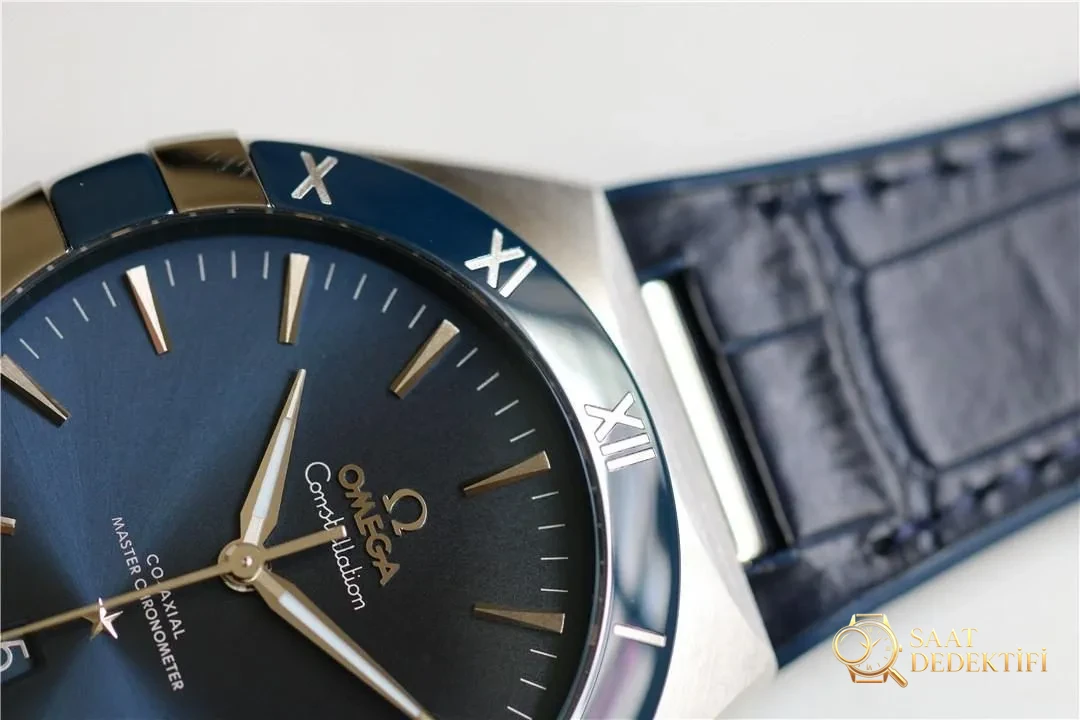 SBF yani VS Factory Omega Constellation 41 mm işçiliğiyle bir sürü küçük fabrikayı fersah geride bırakıyor - Mekanizma Zemberek ve Balans Detayı