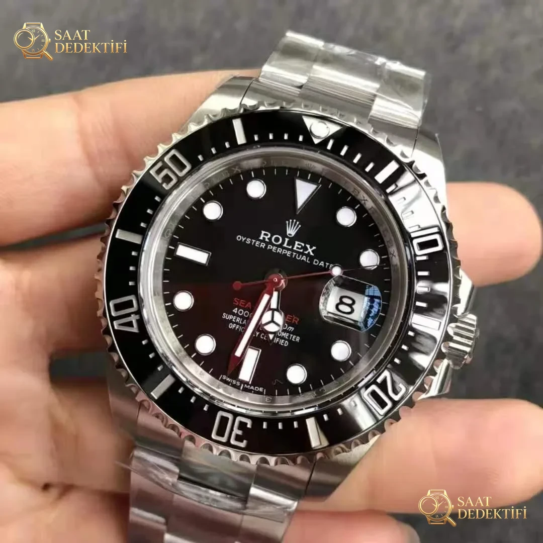 Sea-Dweller 126600 Single Red Noob VS ARF - Yan Profil ve Kordon Bağlantısı