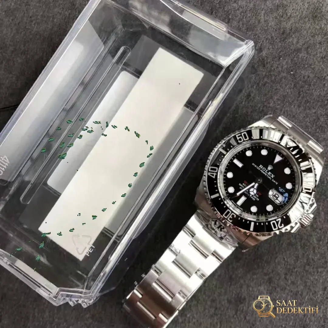 Sea-Dweller 126600 Single Red Noob VS ARF - Cam Yansıma Önleyici (AR) Kaplama