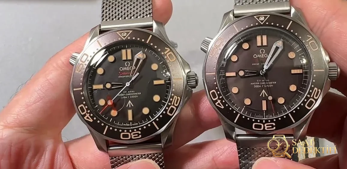 Seamaster No Time to Die Kadran Rengi Karşılaştırması
