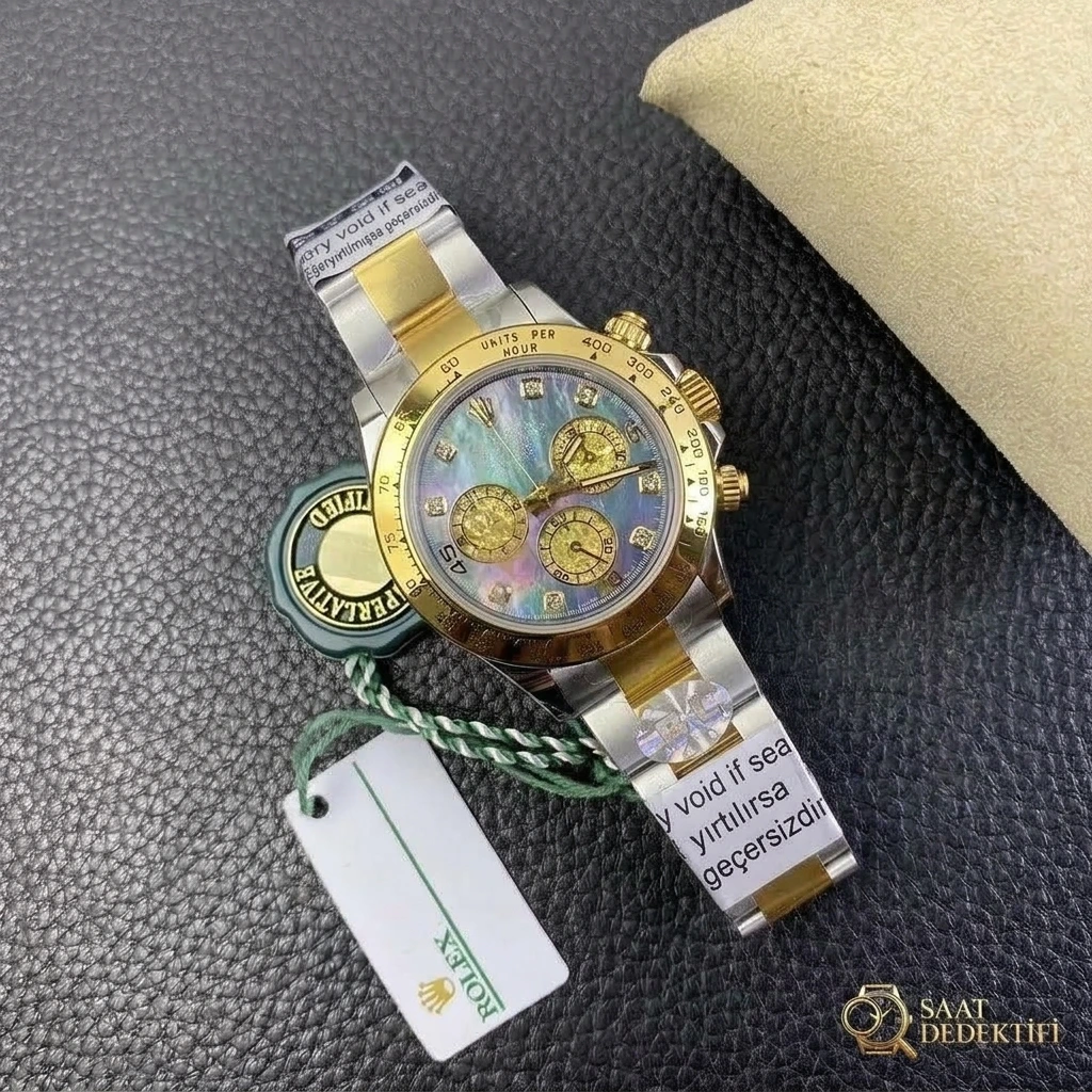 Sedef kadran mı? BL Factory Rolex Daytona nasıl? - Kadran Detayı ve Bezel İşçiliği