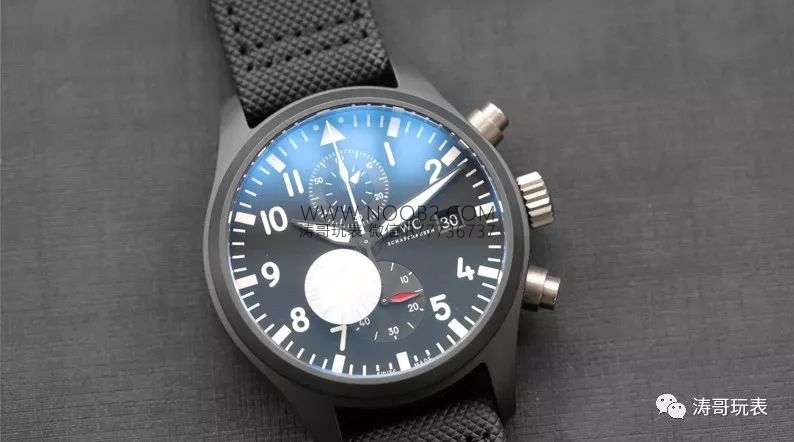 Seramik Versiyon ZF Factory IWC Pilot Kronograf TOPGUN Serisi Replika Saat İncelemesi — 7. fotoğraf