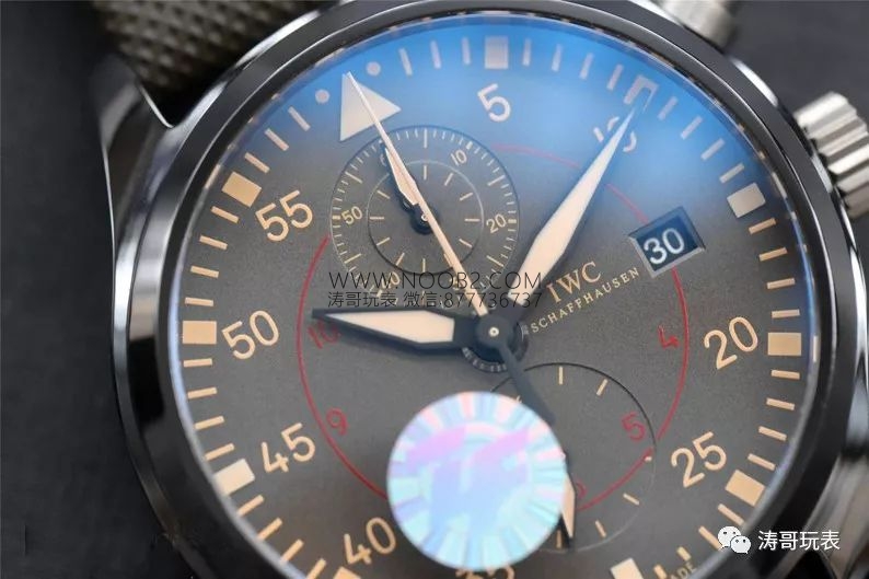 Seramik Versiyon ZF Factory IWC Pilot Kronograf TOPGUN Serisi Replika Saat İncelemesi — 8. fotoğraf
