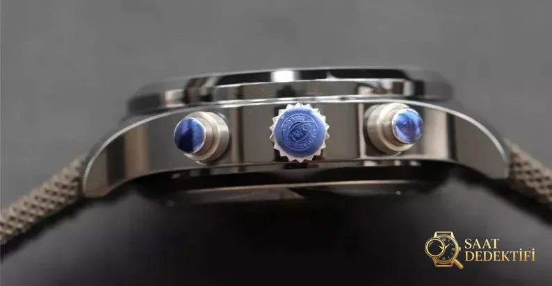 Seramik Versiyon ZF Factory IWC Pilot Kronograf TOPGUN Serisi Replika Saat İncelemesi - Tepe Koruması ve Ayar Fonksiyonu