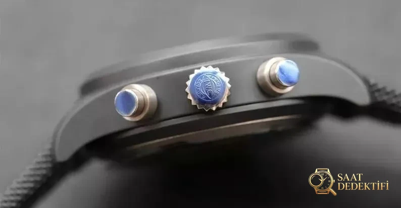 Seramik Versiyon ZF Factory IWC Pilot Kronograf TOPGUN Serisi Replika Saat İncelemesi - Bilezik Bakla Ayrımı ve Pim Yapısı