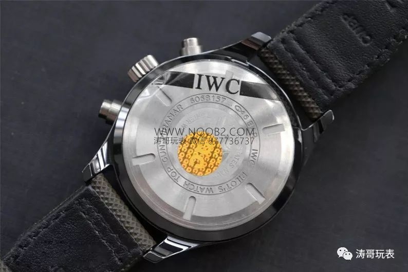 Seramik Versiyon ZF Factory IWC Pilot Kronograf TOPGUN Serisi Replika Saat İncelemesi — 16. fotoğraf