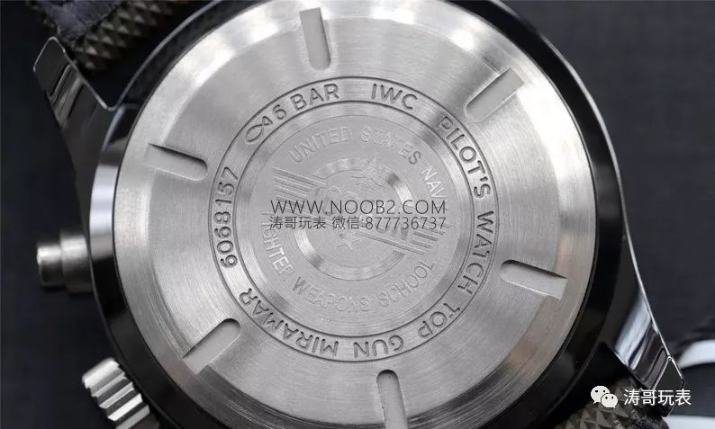 Seramik Versiyon ZF Factory IWC Pilot Kronograf TOPGUN Serisi Replika Saat İncelemesi — 17. fotoğraf