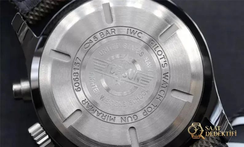 Seramik Versiyon ZF Factory IWC Pilot Kronograf TOPGUN Serisi Replika Saat İncelemesi - Kadran İbreleri ve Saniye Akışı
