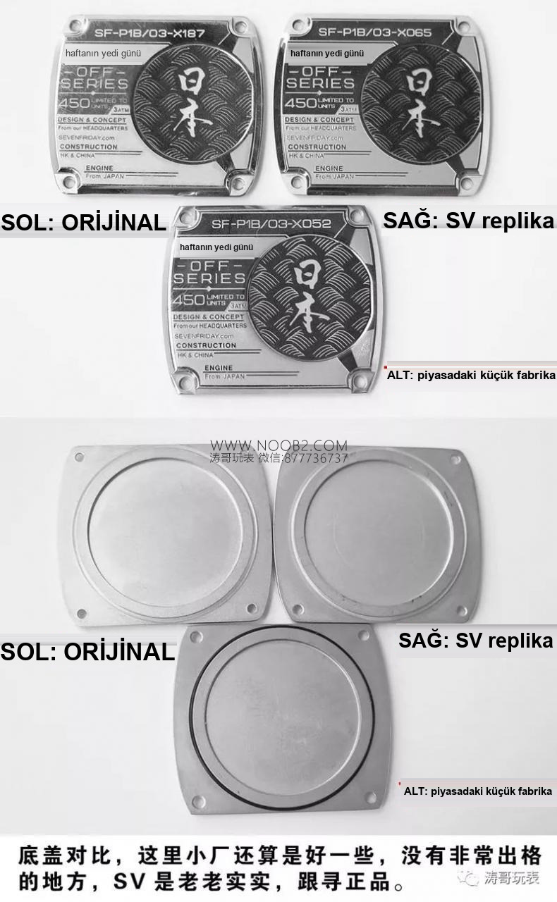 SevenFriday sakura gerçek-replika karşılaştırmalı incelemesi: SV Factory SevenFriday Tokyo Limited Edition P1B/03 replika saat nasıl? — 20. fotoğraf