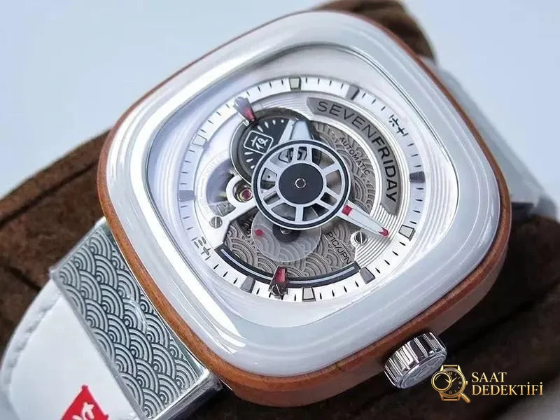 SevenFriday sakura gerçek-replika karşılaştırmalı incelemesi: SV Factory SevenFriday Tokyo Limited Edition P1B/03 replika saat nasıl? - Genel Açı ve Estetik Duruş