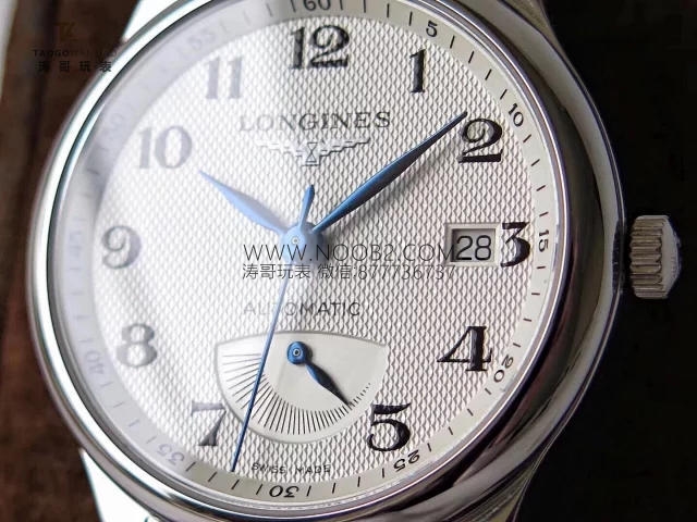 Sevimli ve klasik GS Factory Longines Master Collection "gerçek güç göstergeli" büyük ağız L2.666.4.78.6 orijinal karşılaştırmalı inceleme — 5. fotoğraf