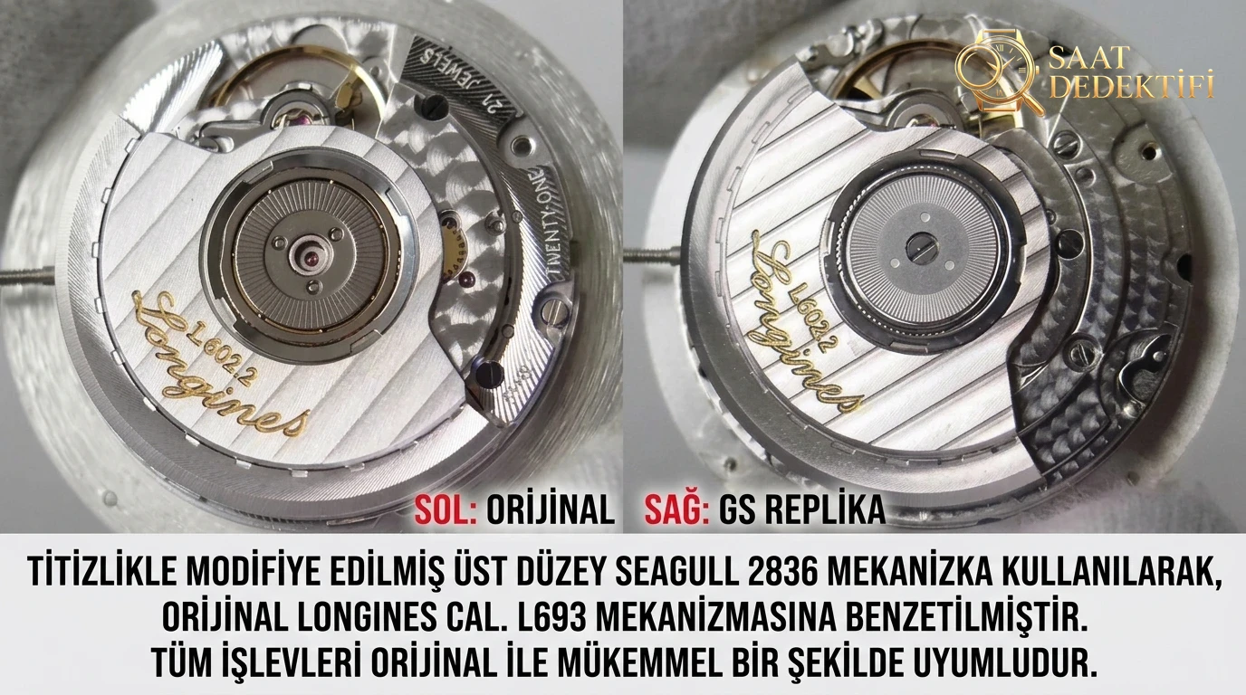 Sevimli ve klasik GS Factory Longines Master Collection