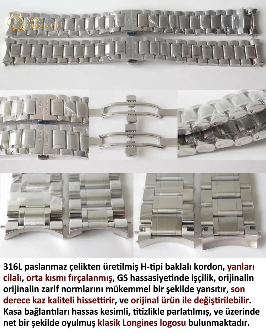 Sevimli ve klasik GS Factory Longines Master Collection