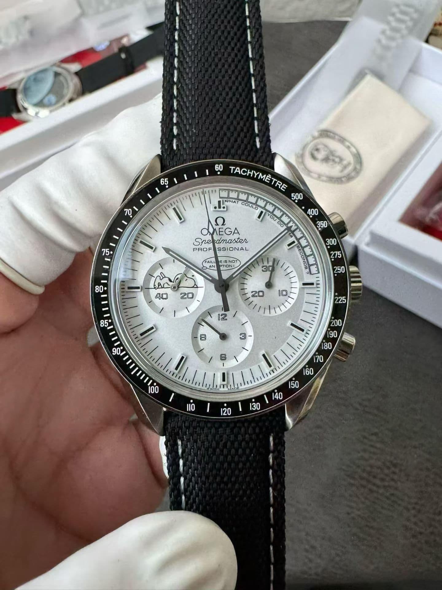 SMF Factory Omega Speedmaster Snoopy 3. Nesil kadran orijinaline uygun mu? İşçiliği nasıl? — 4. fotoğraf