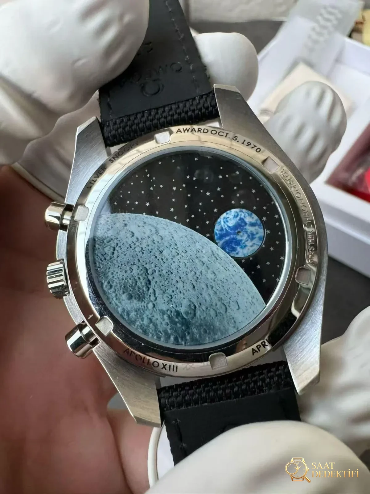 SMF Factory Omega Speedmaster Snoopy 3. Nesil kadran orijinaline uygun mu? İşçiliği nasıl? - Bilezik, Toka ve Klips Mekanizması
