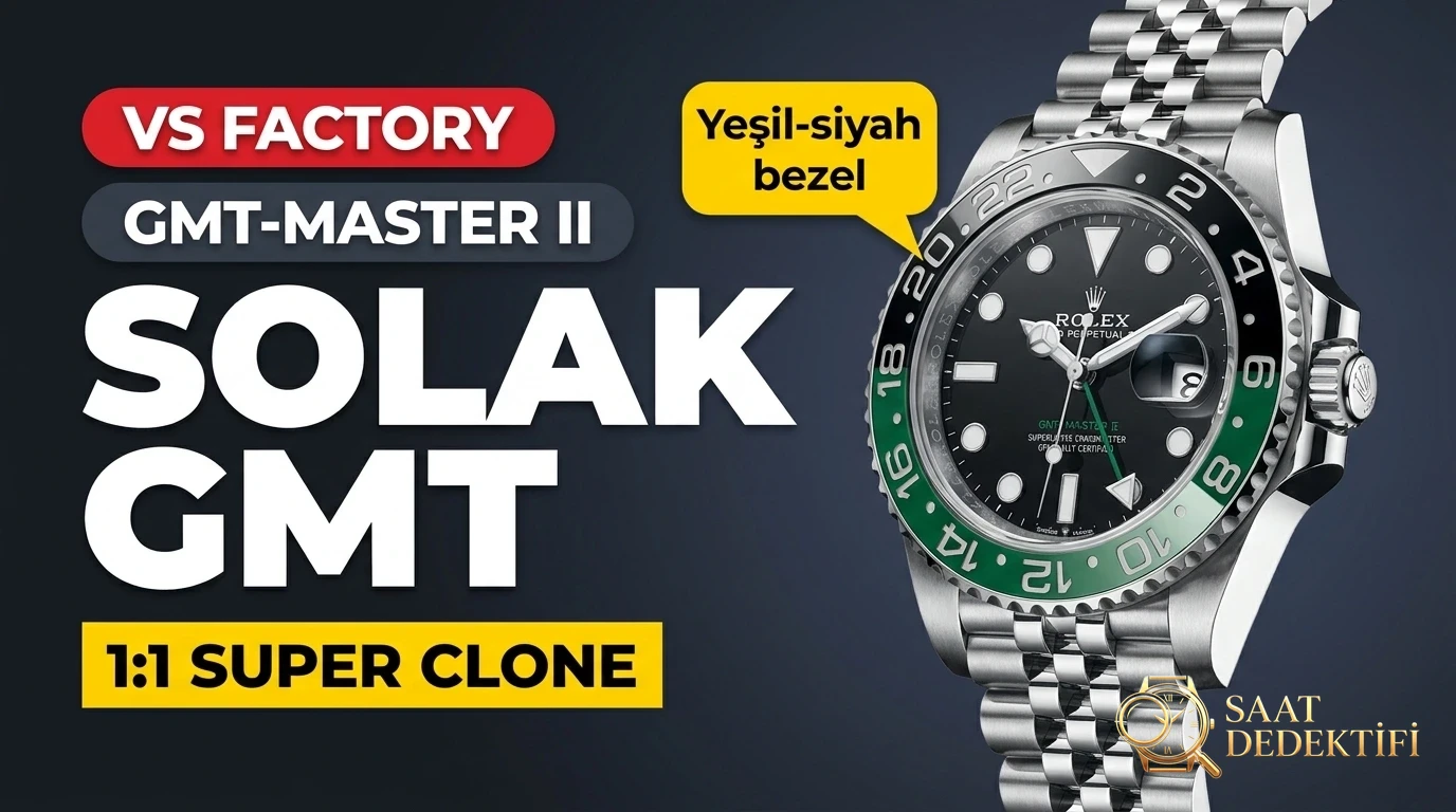 Solak ın Ustası: VS Factory Rolex GMT-Master II 126729VTNR ye Derinlemesine Bakış