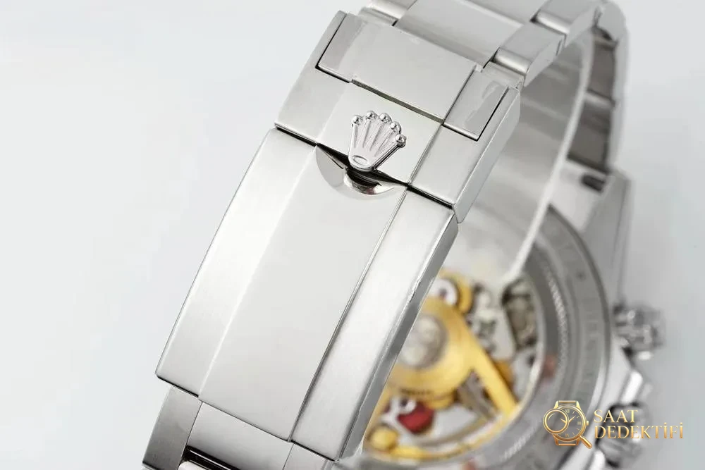 Sonic yeni ürün: Dünyanın ilk iskeleton kadranlı Rolex Daytona saati - Bilezik, Toka ve Klips Mekanizması