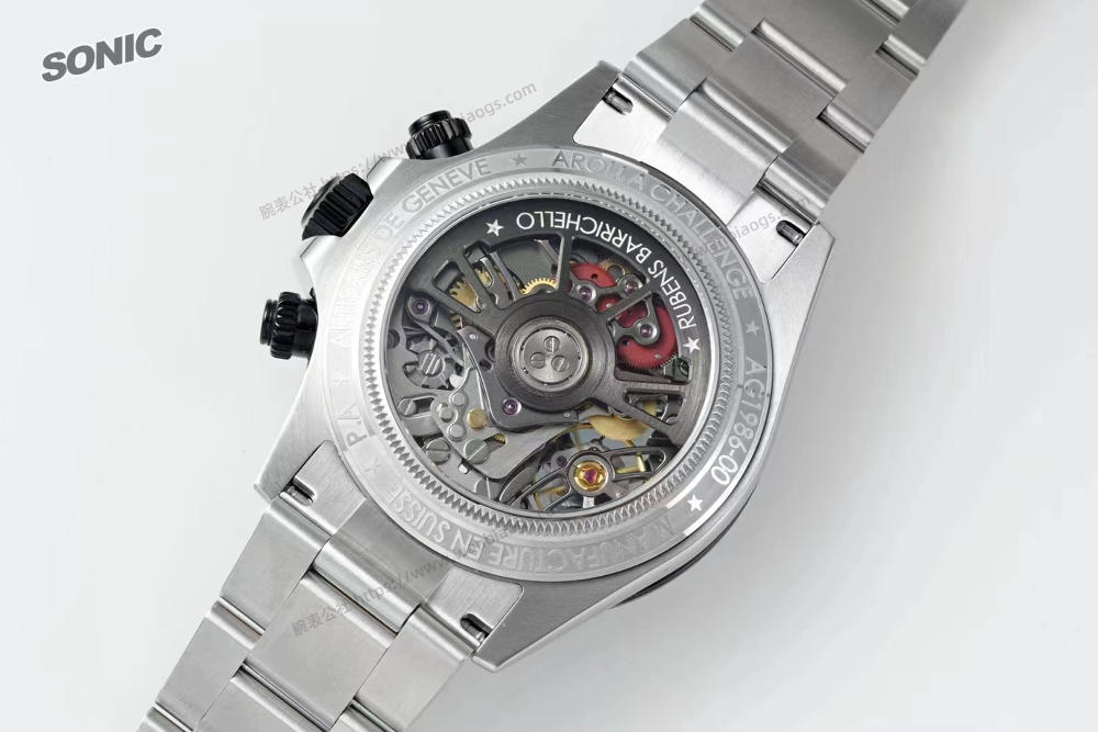 Sonic yeni ürün: Dünyanın ilk iskeleton kadranlı Rolex Daytona saati — 9. fotoğraf
