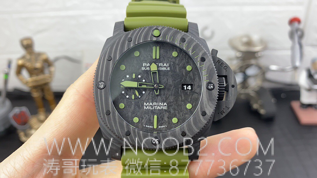 Şu yeşilden biraz bahsedelim: VS Panerai 961 replika saat incelemesi — 1. fotoğraf