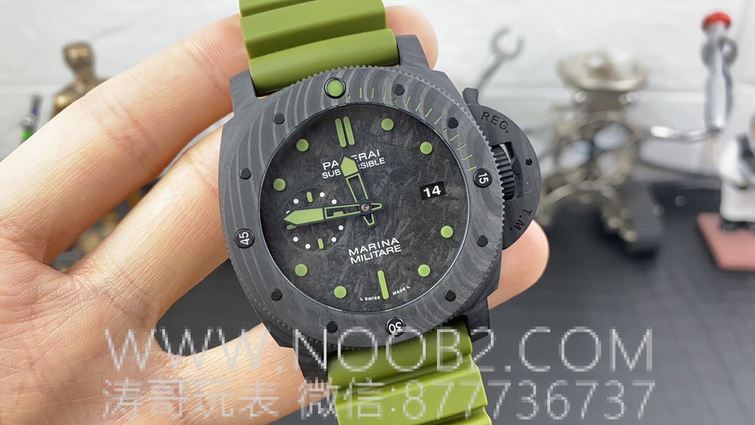 Şu yeşilden biraz bahsedelim: VS Panerai 961 replika saat incelemesi — 4. fotoğraf