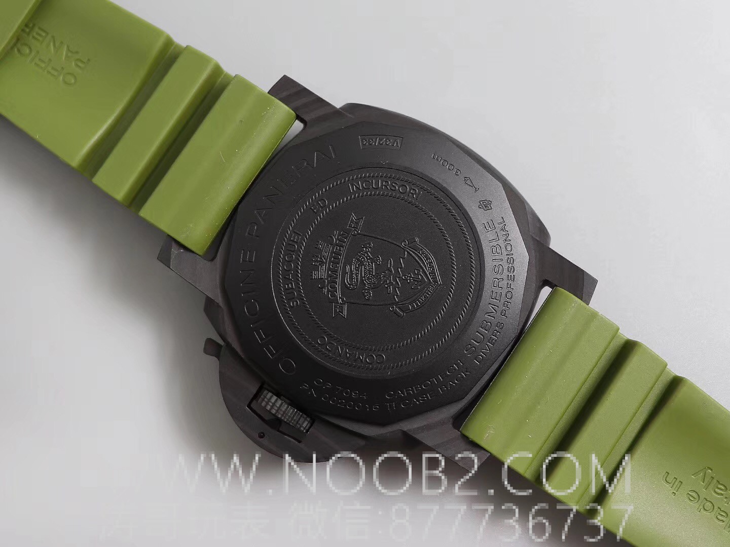 Şu yeşilden biraz bahsedelim: VS Panerai 961 replika saat incelemesi — 8. fotoğraf