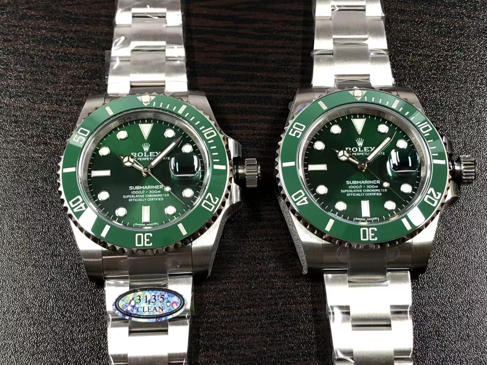 Submariner Hulk 116610LV Replika: Clean mi VS mi? — 5. fotoğraf