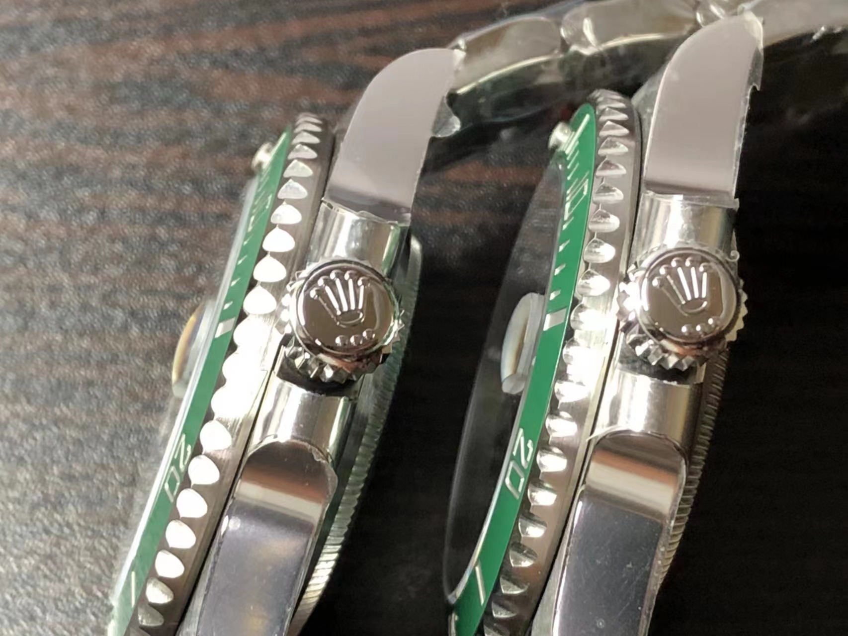 Submariner Hulk 116610LV Replika: Clean mi VS mi? — 9. fotoğraf