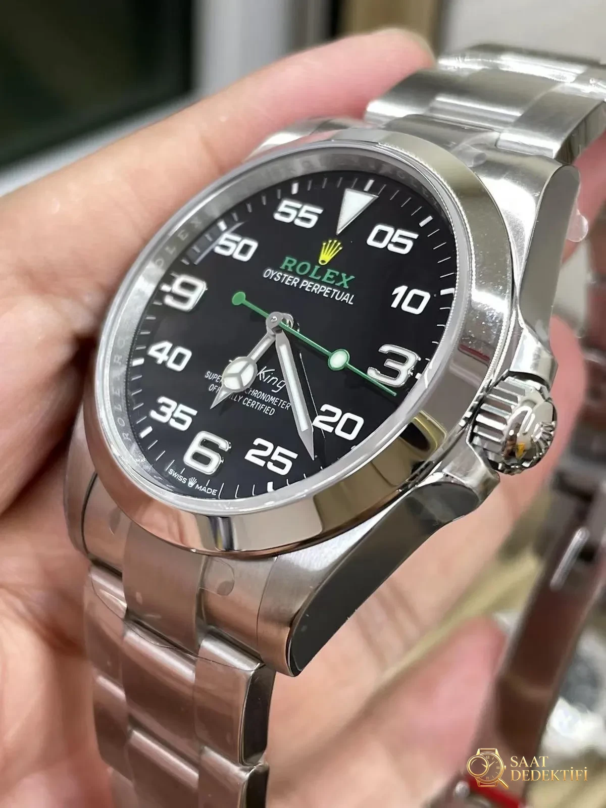 Rolex Air King Rehaut