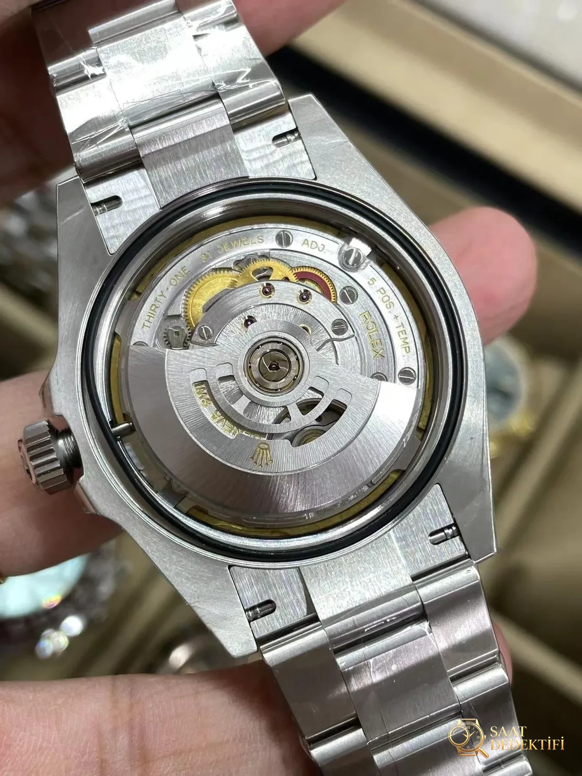 Super Clone 3230 Mekanizmalı VS Factory Replika Rolex Air King 126900 - Bilekte Duruş ve Kasa Orantısı