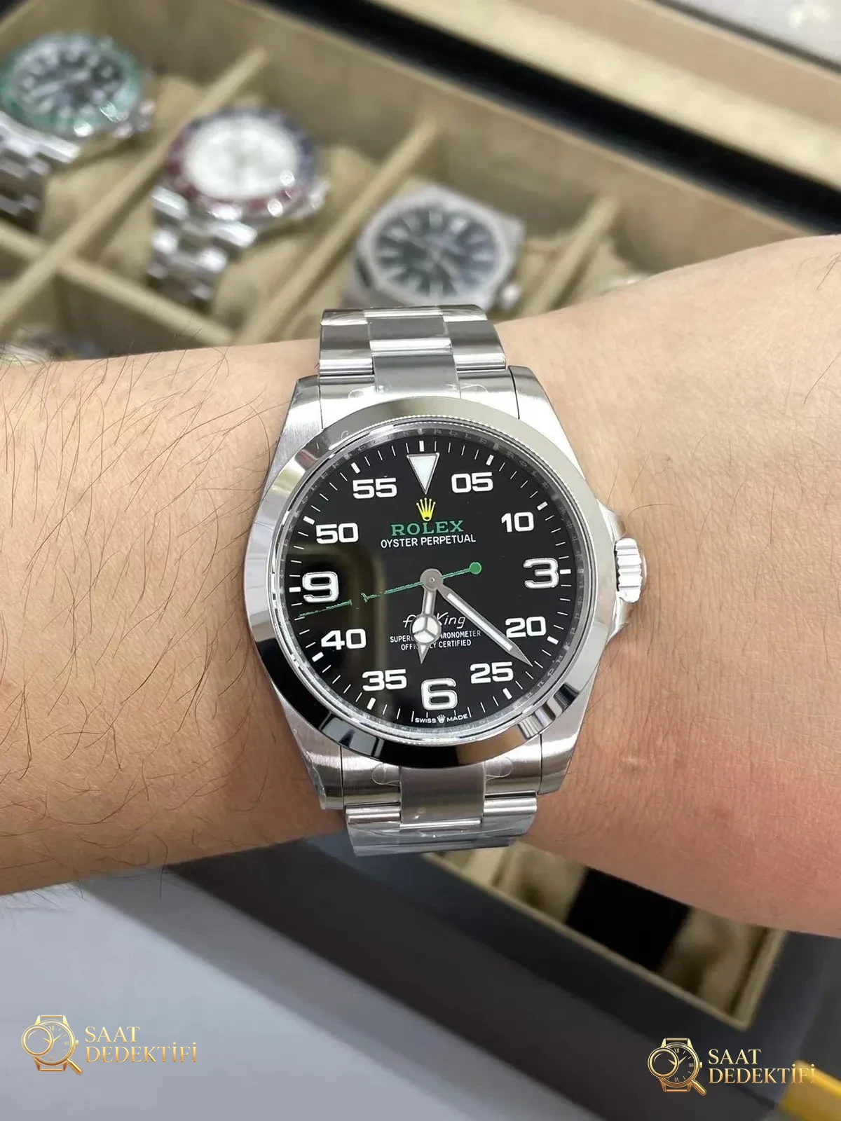 Rolex Air King 126900 Kol Üstü Çekim