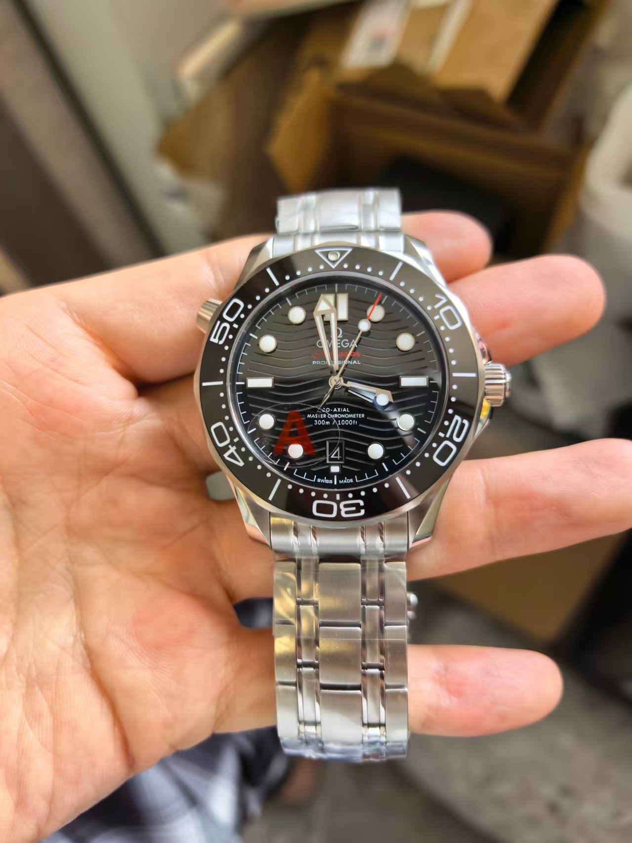 Omega Seamaster Siyah