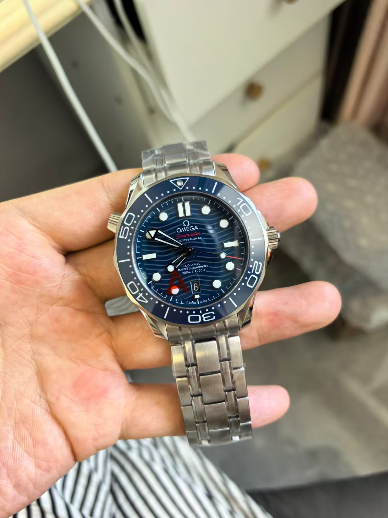 Omega Seamaster Mavi