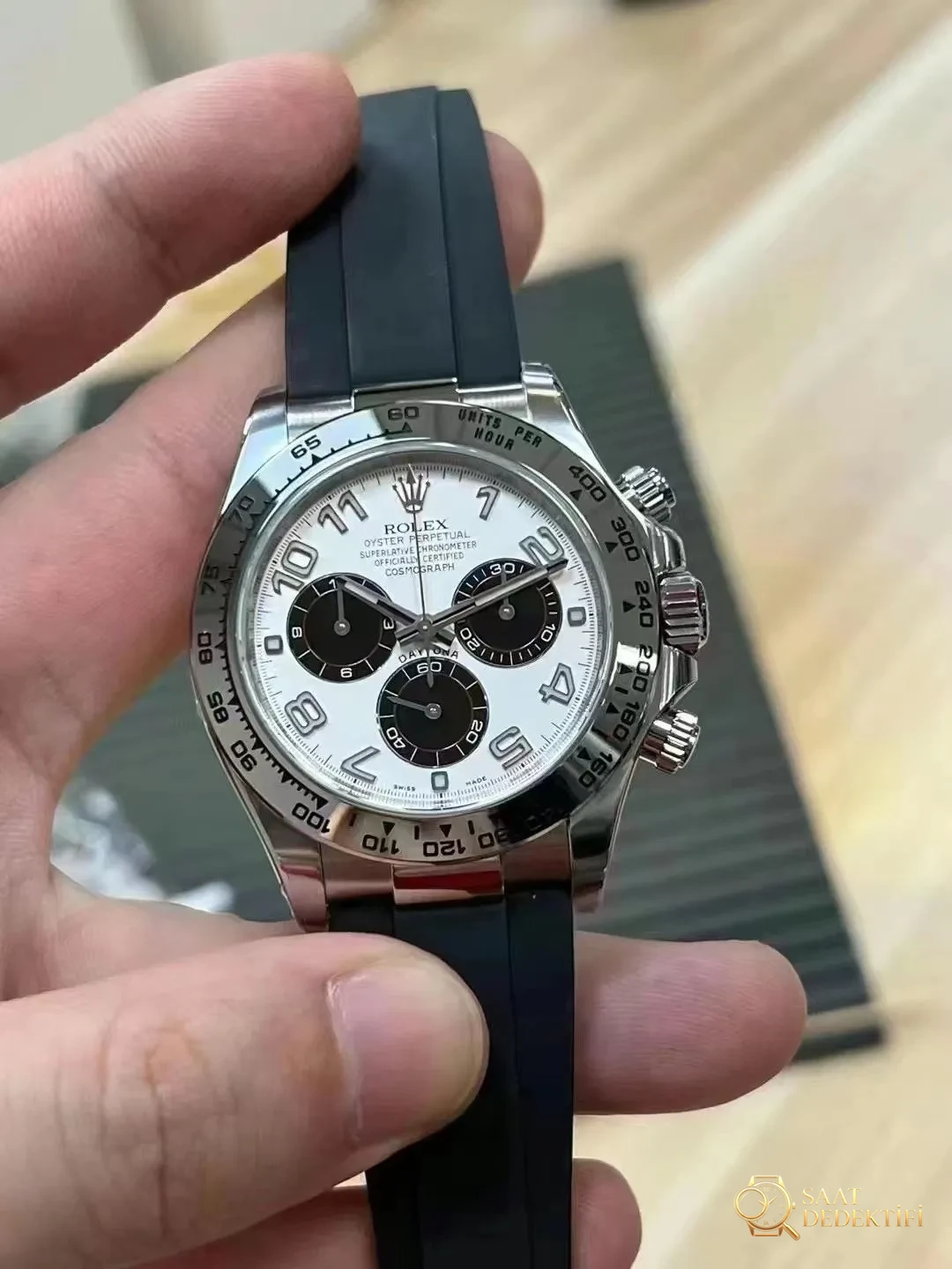 Replika Rolex Daytona Beyaz Arabic