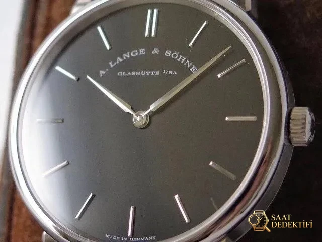 A.Lange & Söhne Saxonia Siyah Kadran