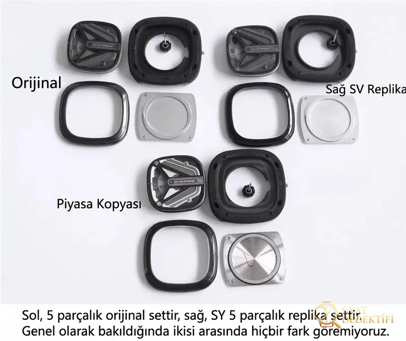 SV Factory Seven Friday SF Uzay Gemisi M3-01 replika saatin orijinaliyle ve diğer versiyonlarla karşılaştırması nasıl? - Makro Kadran ve İndeks İşçiliği